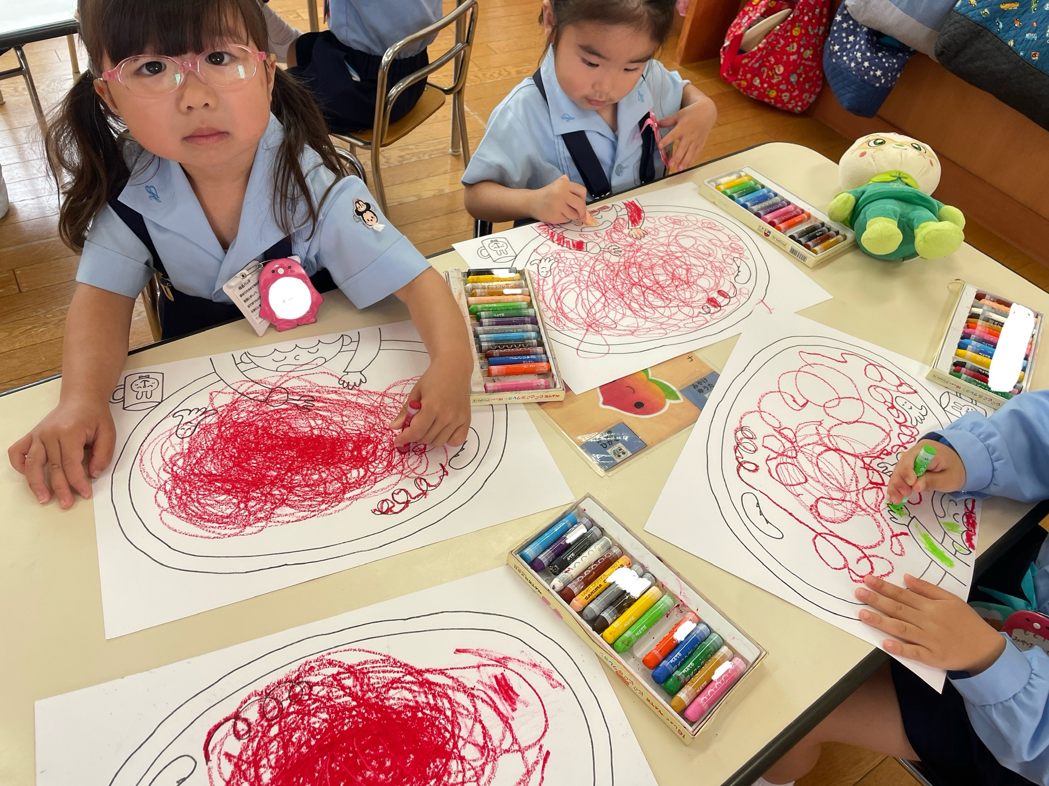 ぐるぐる🌀🖍️