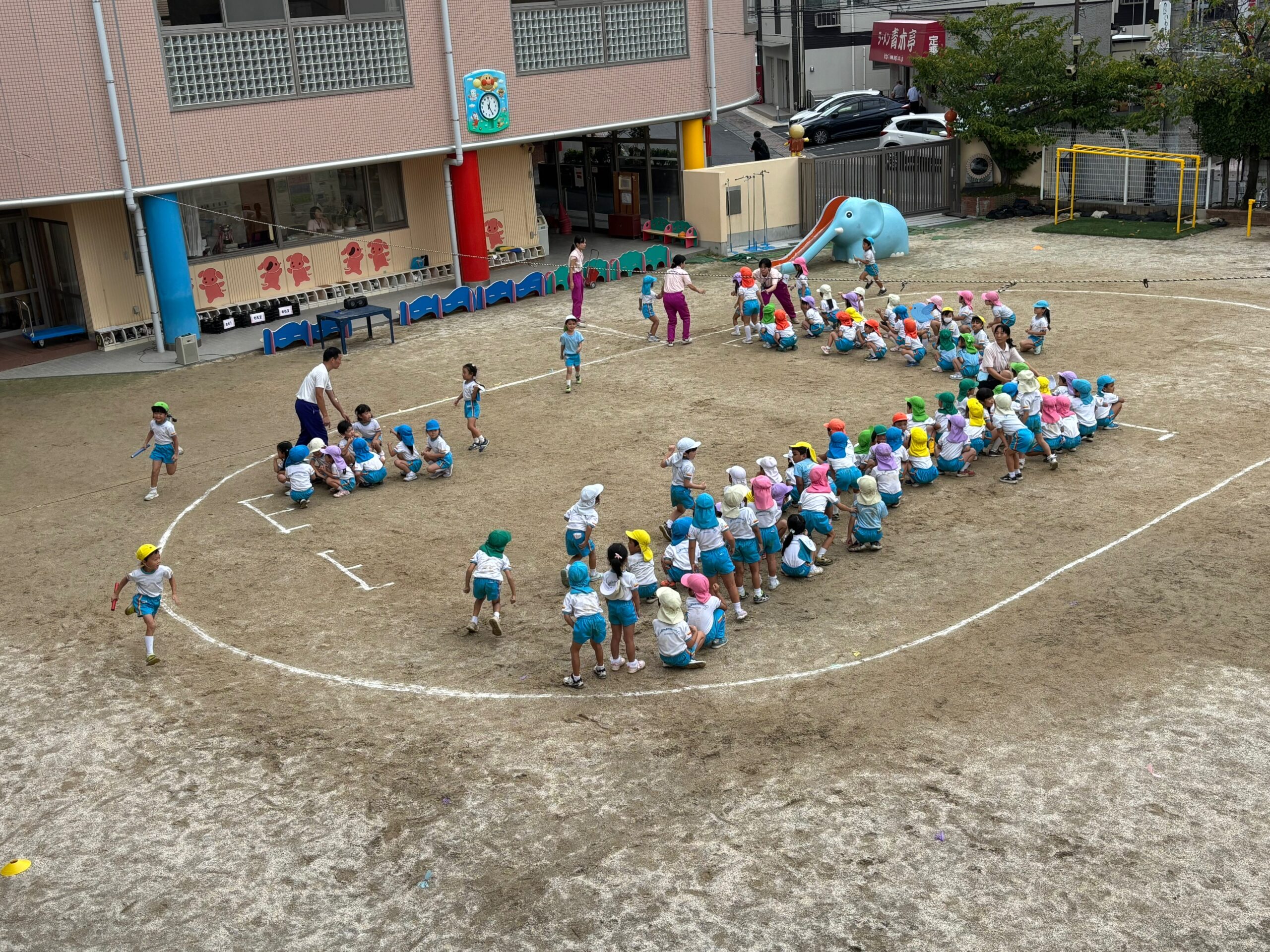 運動会練習☀️