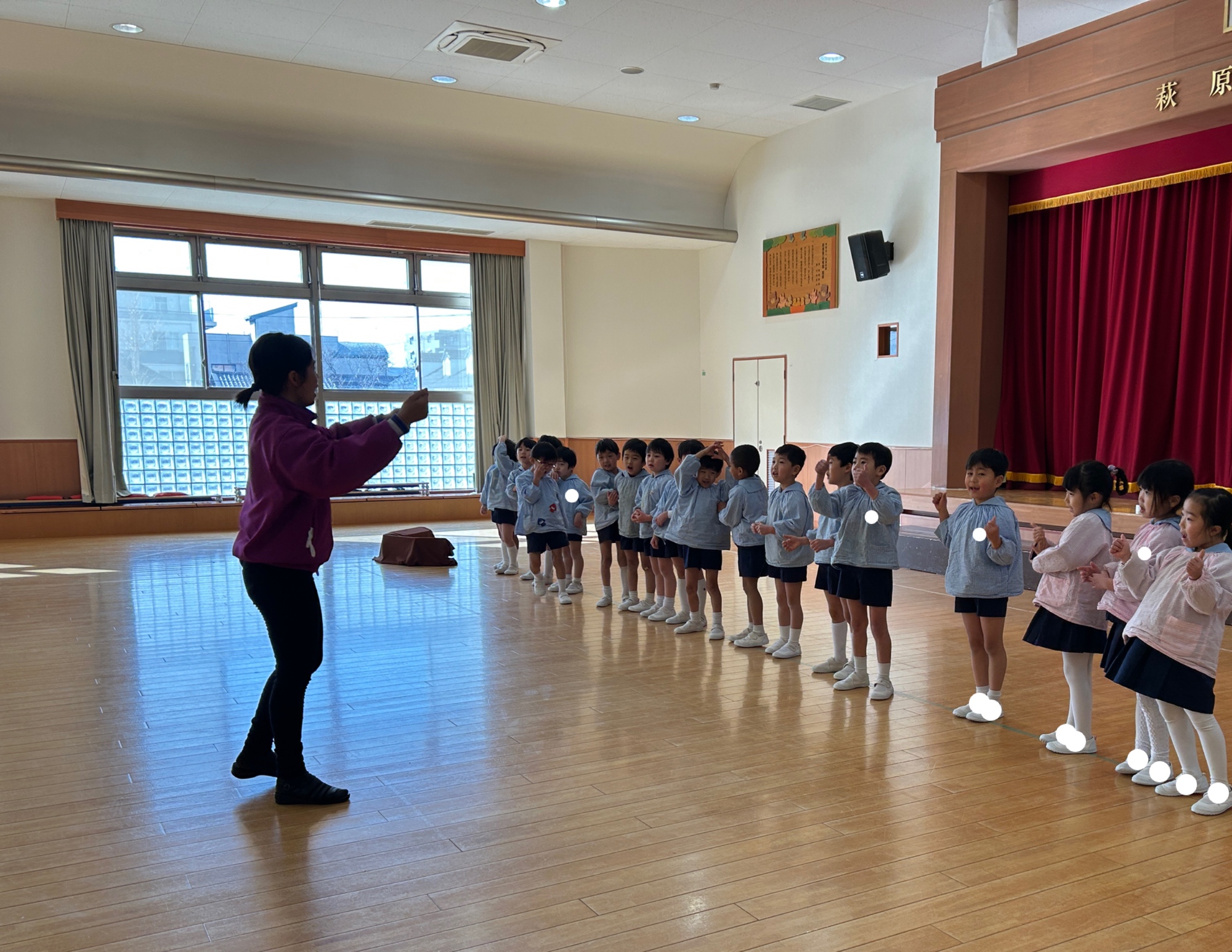 英語劇の練習♫