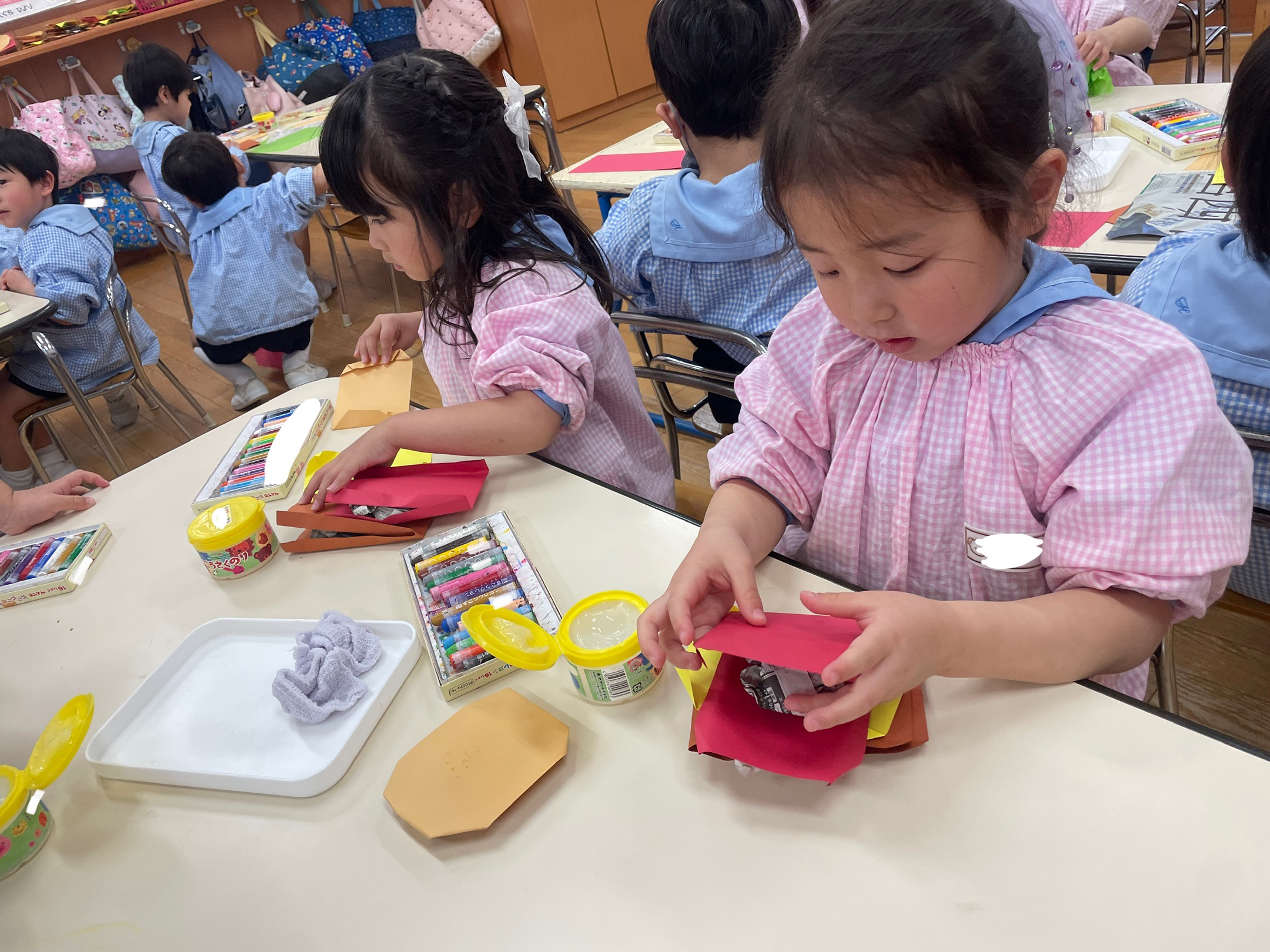 お店屋さん準備🏬