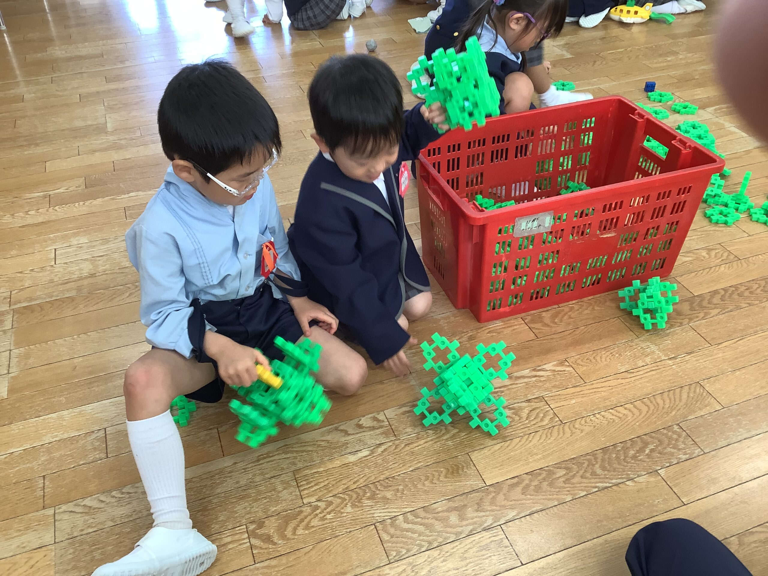 グループ活動午前保育2日目！